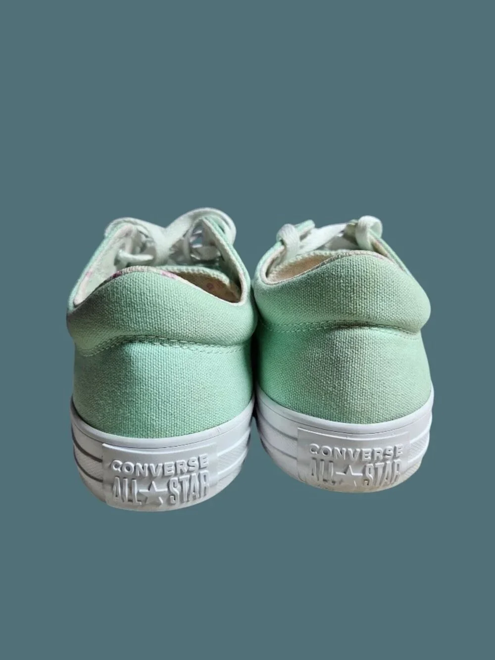 Converse Chuck Taylor Madison Mint Green Low Top Padded Tongue Sneakers Women 9